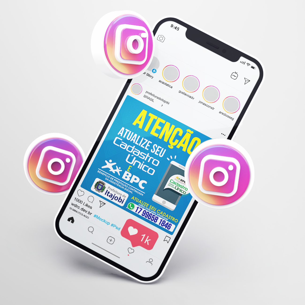 Arte para prefeitura