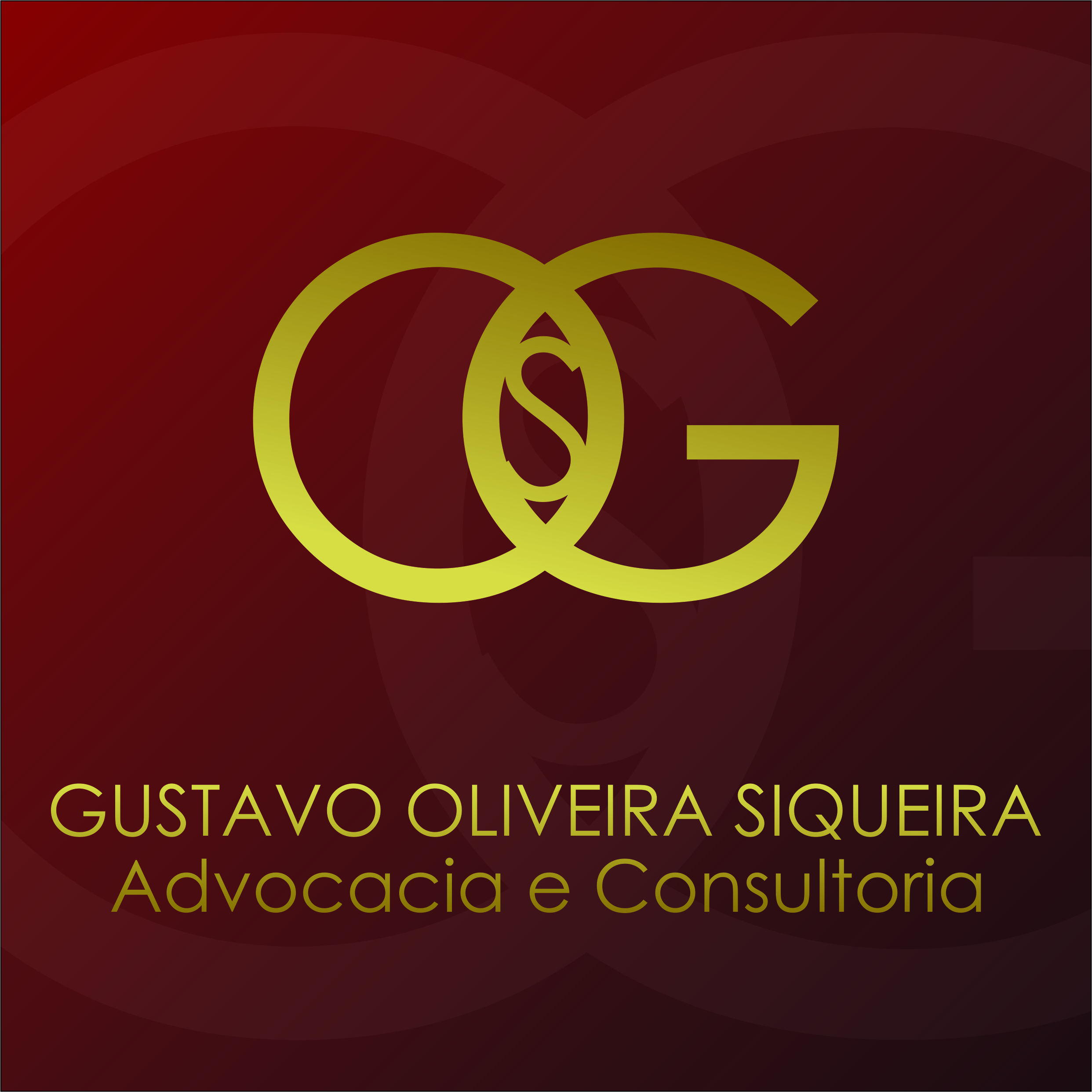 Identidade visual Gustavo siqueira adv